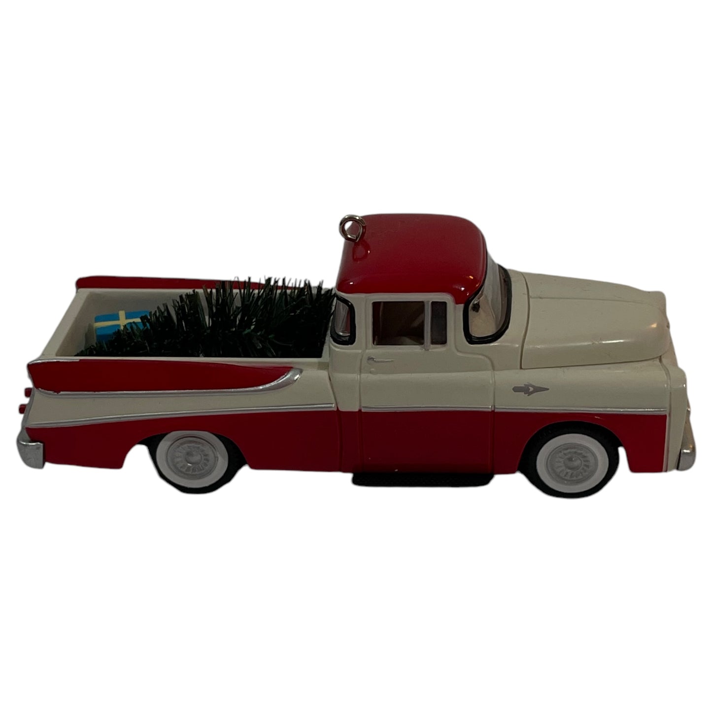 Decoração de Árvore de Natal - Caminhão Dodge Sweptside D100 1957  - Hallmark Keepsake Ornament