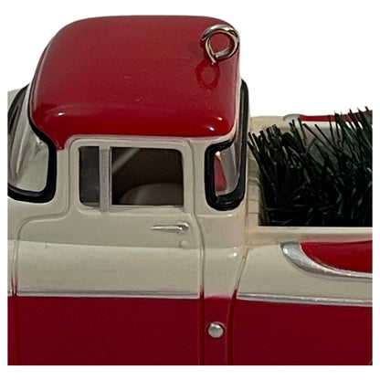 Decoração de Árvore de Natal - Caminhão Dodge Sweptside D100 1957  - Hallmark Keepsake Ornament