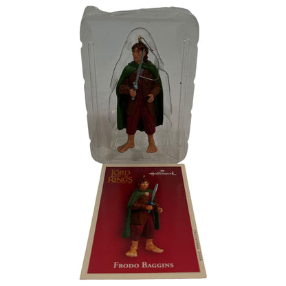 Decoração de Árvore de Natal - Frodo Baggins Lord of the Rings - Hallmark Keepsake Ornament 2004