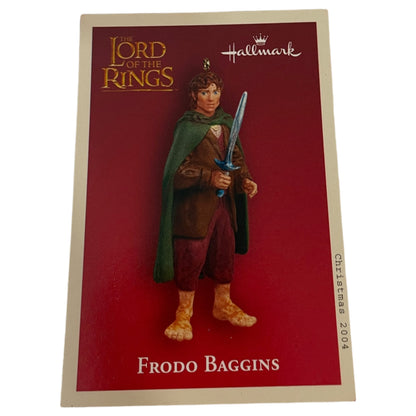 Decoração de Árvore de Natal - Frodo Baggins Lord of the Rings - Hallmark Keepsake Ornament 2004