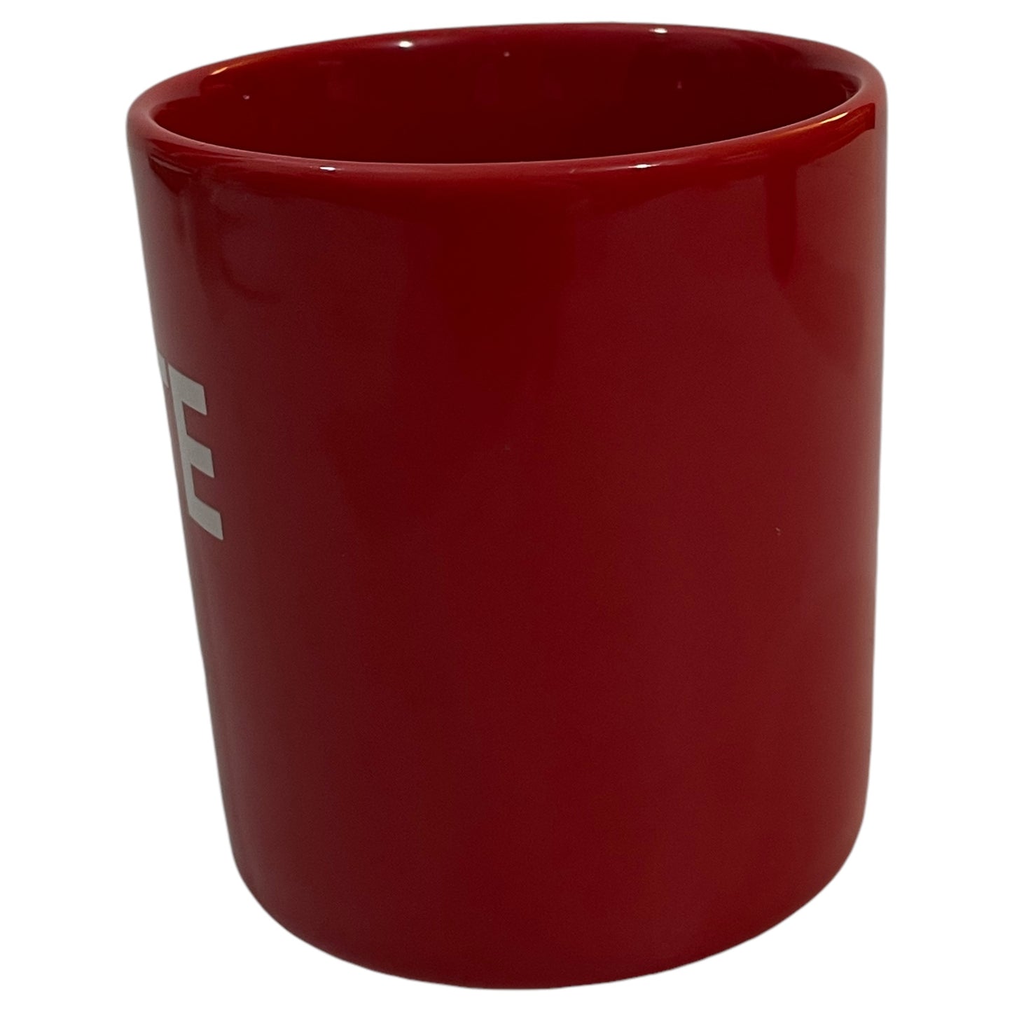 Caneca Natalina Vermelha Life is Good – Grateful com Árvore de Natal, Perfeita para Presentear