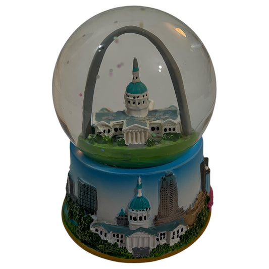 Souvenir Vintage - Globo de Neve Gateway Arch Saint Louis, Jefferson National Expansion Memorial