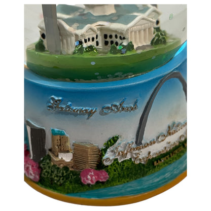 Souvenir Vintage - Globo de Neve Gateway Arch Saint Louis, Jefferson National Expansion Memorial