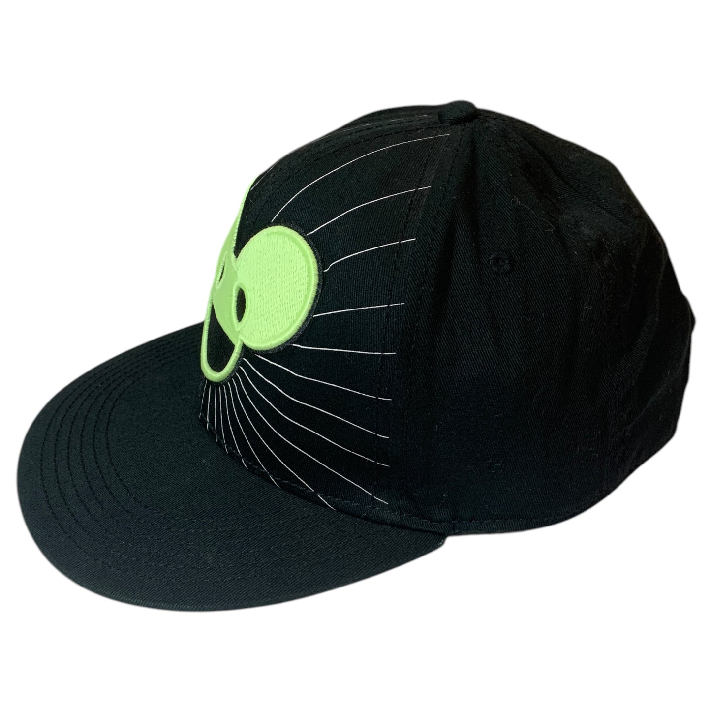 Boné Preto com Detalhe Verde Claro Bordado – Deadmau5 DJ (Snapback)