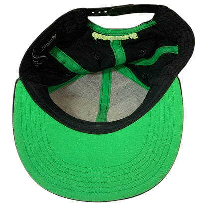 Boné Preto com Detalhe Verde Claro Bordado – Deadmau5 DJ (Snapback)