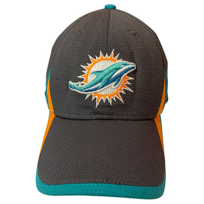 Miami Dolphins New Era Gray Embroidered Cap – NFL, Size L/XL