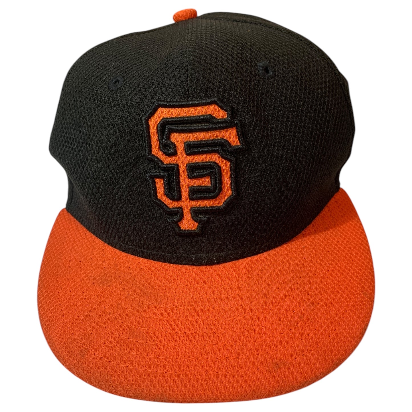 Boné Preto e Laranja do San Francisco Giants -  MLB Authentic Collection Performance Headwear, New Era