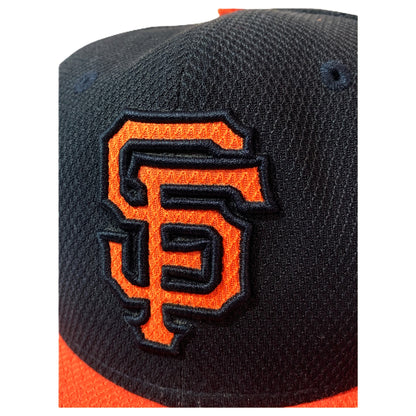 Boné Preto e Laranja do San Francisco Giants -  MLB Authentic Collection Performance Headwear, New Era