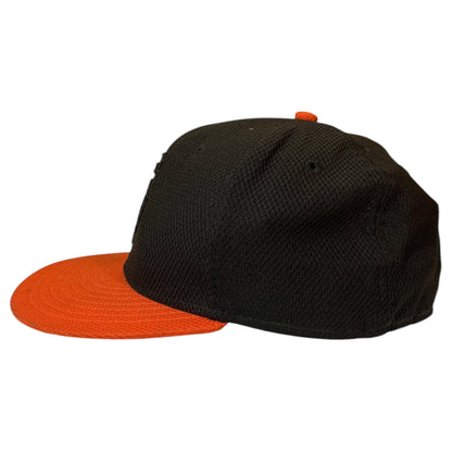 Boné Preto e Laranja do San Francisco Giants -  MLB Authentic Collection Performance Headwear, New Era