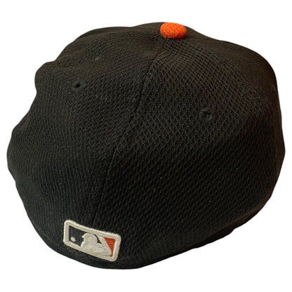 Boné Preto e Laranja do San Francisco Giants -  MLB Authentic Collection Performance Headwear, New Era