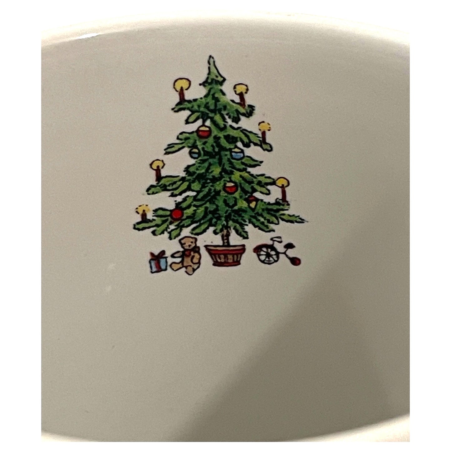 Caneca de Natal Betty Whiteaker Vintage Anos 90