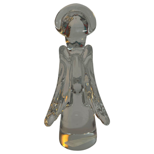 Figurinha de Anjo de Cristal Toscany Japan Collection – Decoração Natalina Vintage