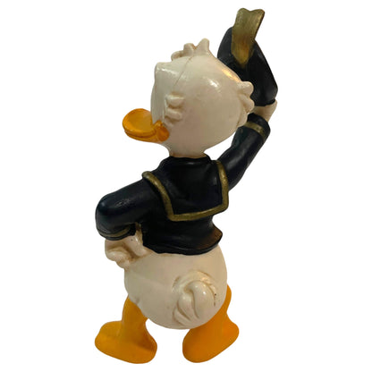 Boneco Pato Donald Disney – Pintado à Mão, Fabricado por Bully, Alemanha (Anos 1980)