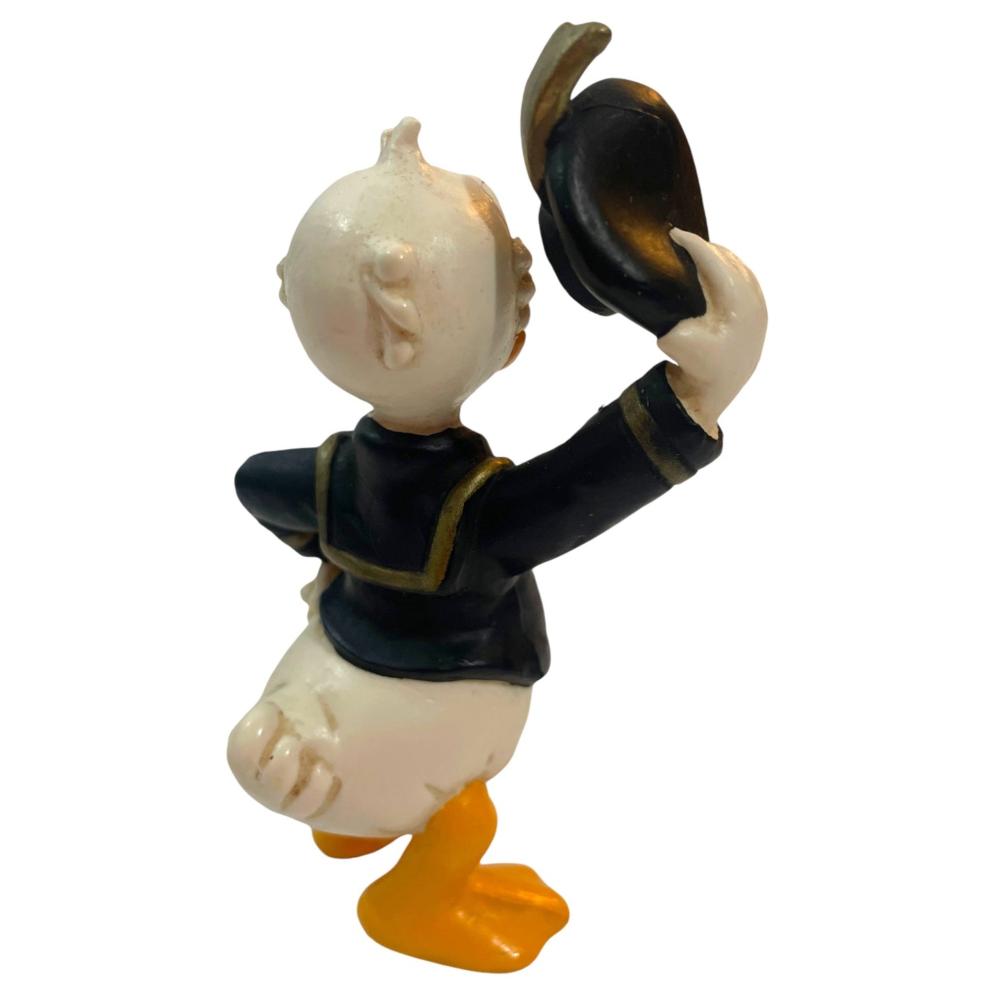 Boneco Pato Donald Disney – Pintado à Mão, Fabricado por Bully, Alemanha (Anos 1980)