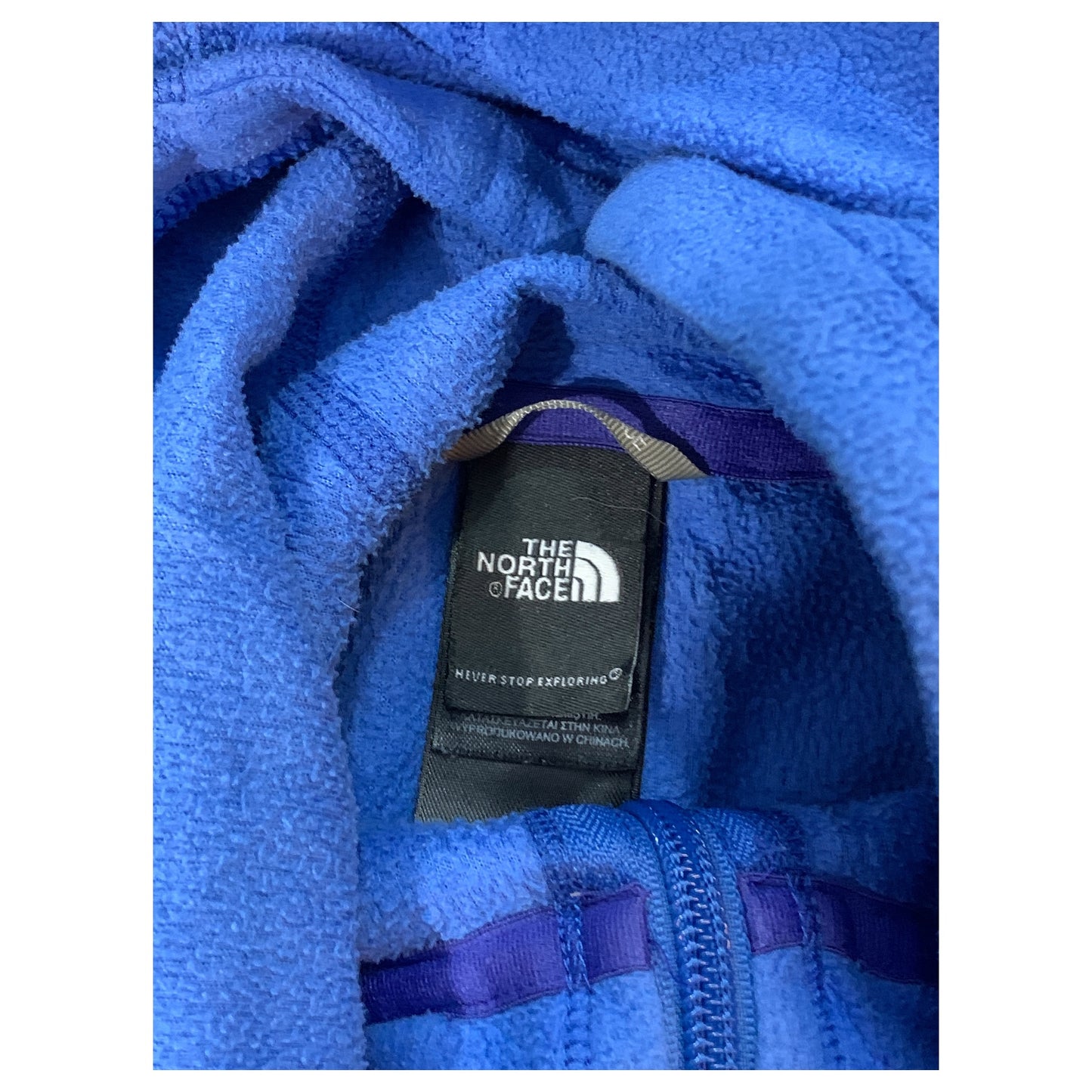 Casaco com Capuz Hoodie The North Face Feminino Azul