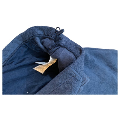 Casaco Columbia Masculino Gola Alta Azul Marinho XL - Inverno com Regulagem e Bolsos com Fecho