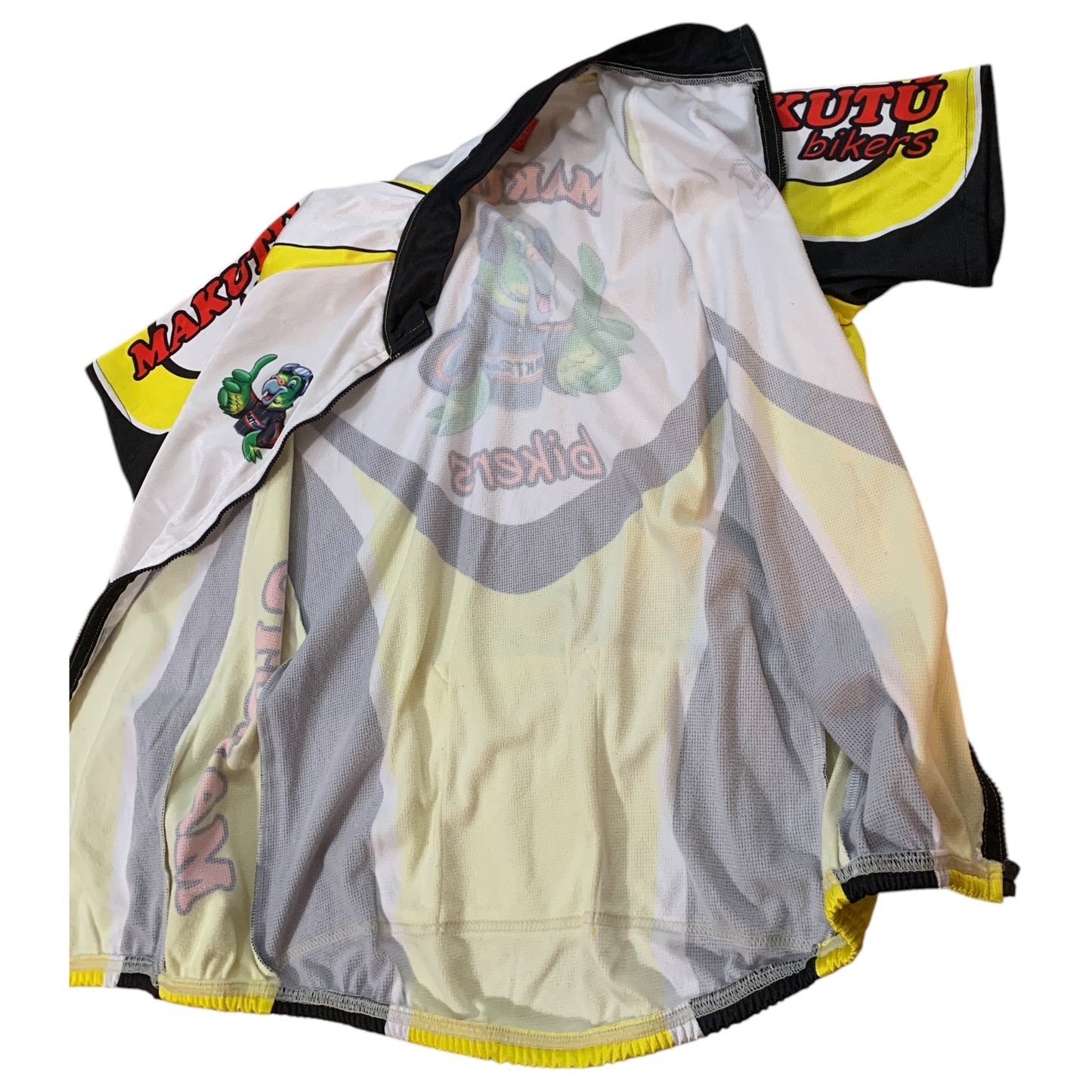 Camisa de Ciclismo Code Sports e Makutu Bikers, Tamanho XL