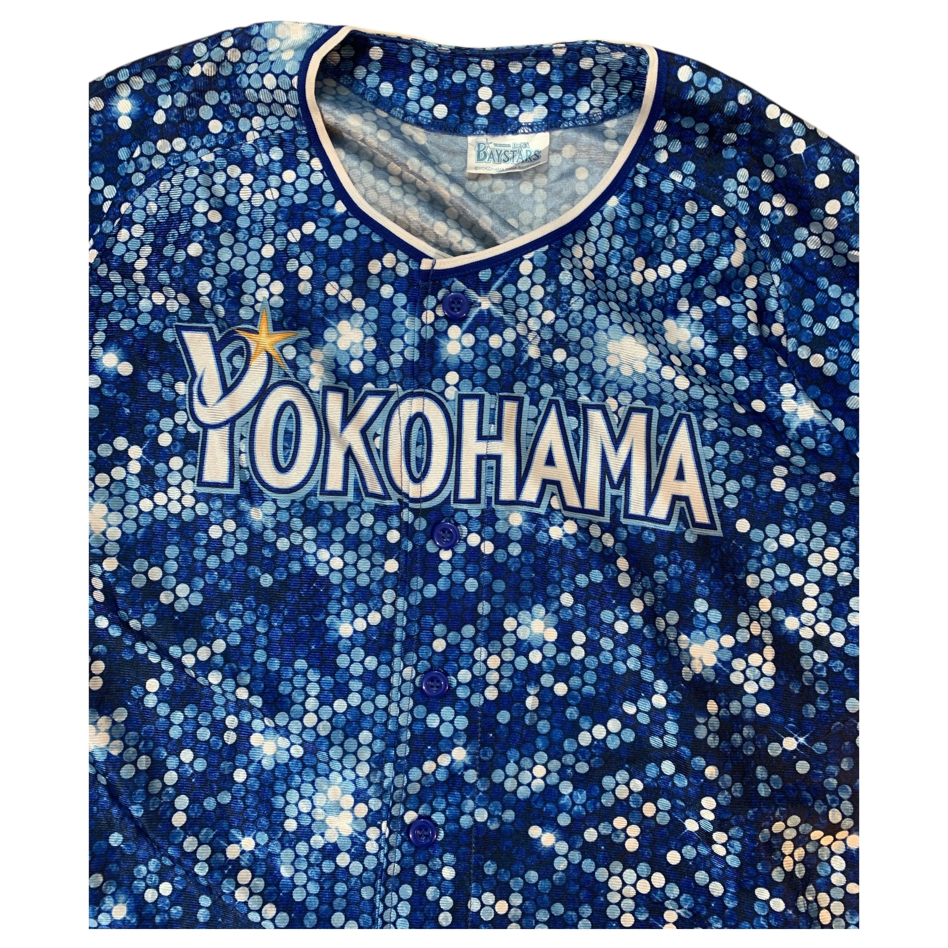 Baseball Jerseys Yokohama BayStars Japão - 2014, 2015 e 2016, 2018 - Camisa Desportiva Japonesa de Beisebol - Madame Surtô Vintage Shop