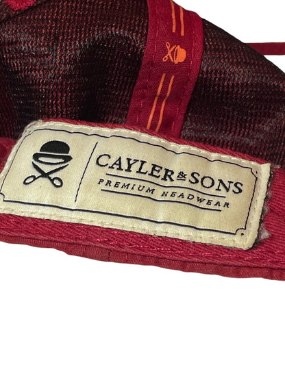 Boné Vermelho Cayler & Sons "Famous Kanye West" Premium Headwear - Ajustável