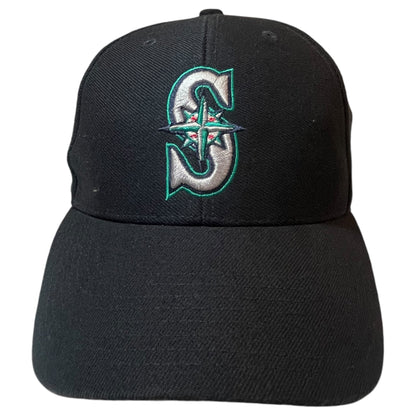 Boné Baseball Seattle Mariners Preto - Ajustável