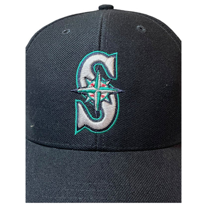 Boné Baseball Seattle Mariners Preto - Ajustável