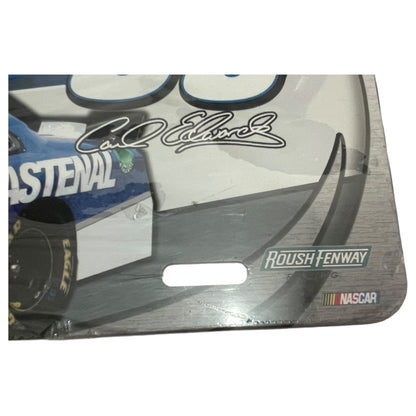 Placa Decorativa de Carro Nascar #99 Carl Edwards, Fastenal, The Blue Team, Roush Fenway