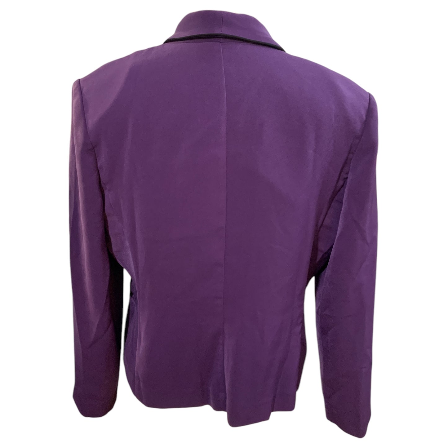 Blazer Vintage Mujer Morado Studio 1 80s/90s con Hombreras