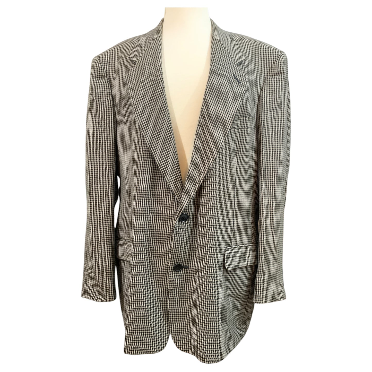 Blazer Vintage Masculino Pierre Cardin | Pied-de-Poule Anos 90