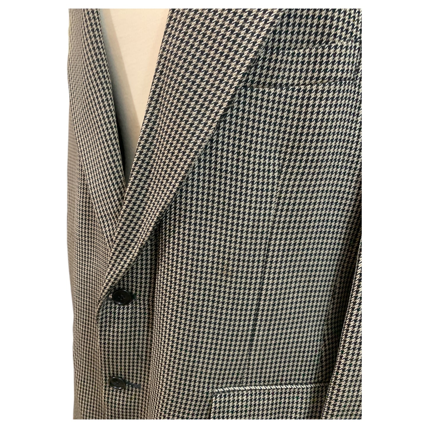 Blazer Vintage Masculino Pierre Cardin | Pied-de-Poule Anos 90