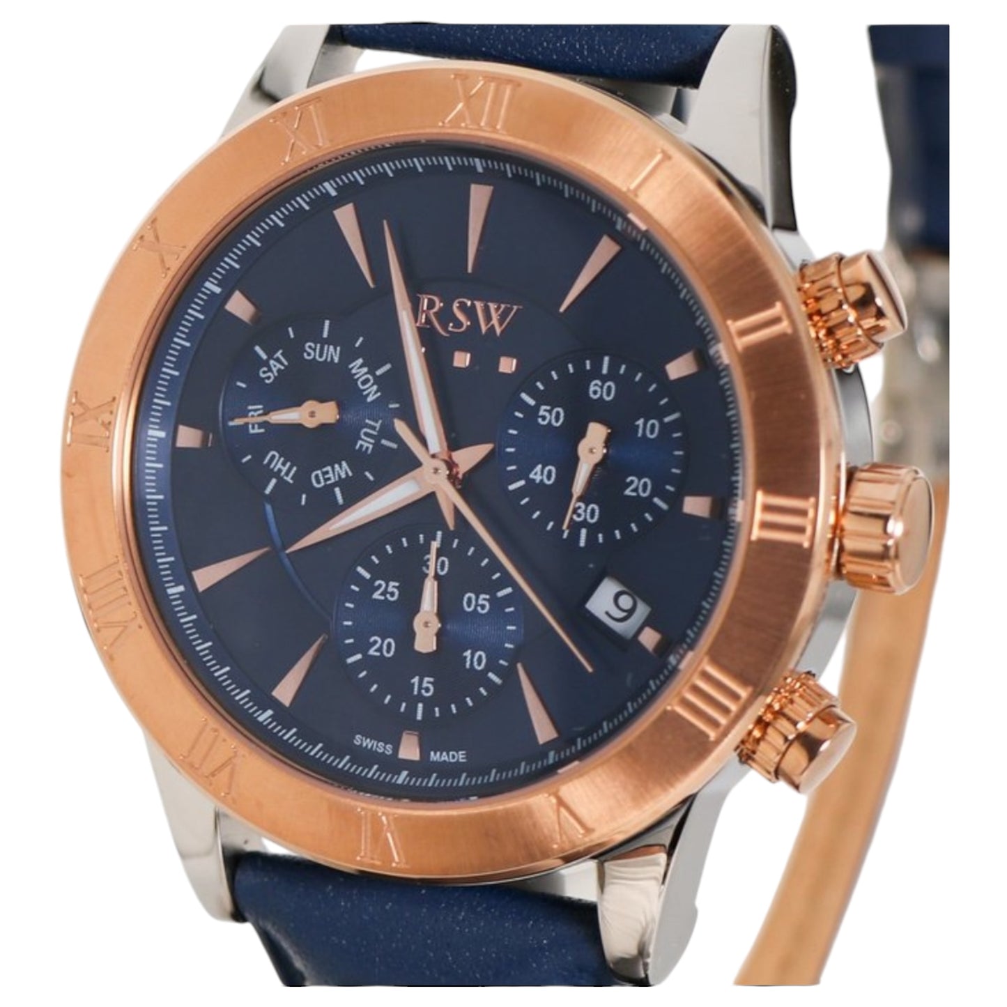 Relógio RSW Chronograph RSWC100-SRL-9 - Novo com Etiqueta