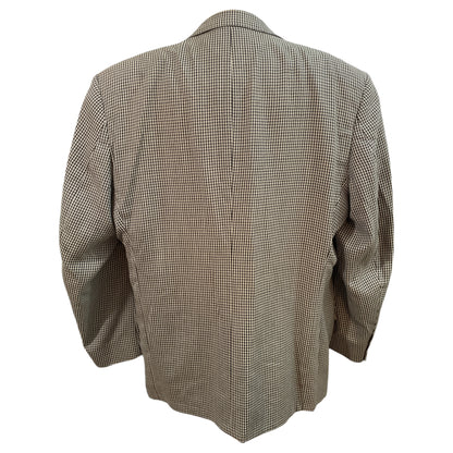 Blazer Vintage Masculino Pierre Cardin | Pied-de-Poule Anos 90