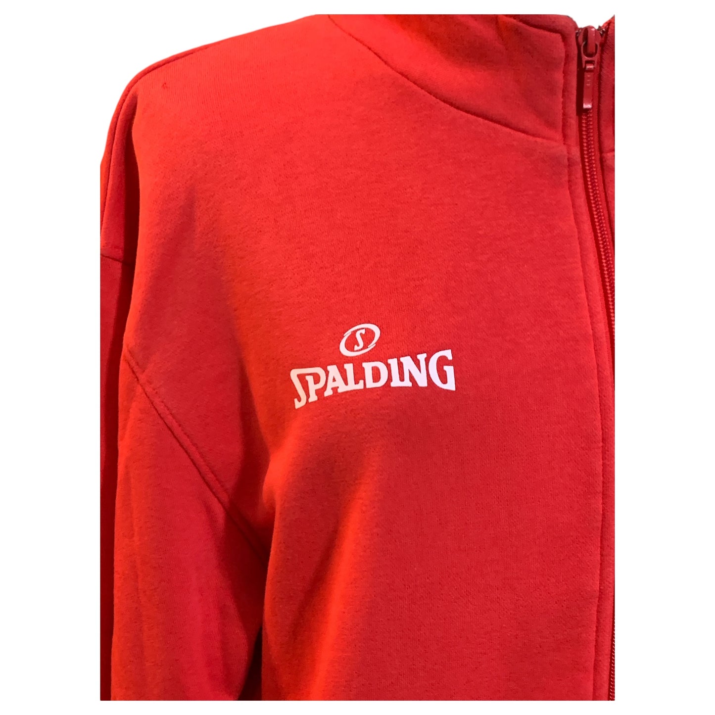 Casaco Vintage Esportivo Spalding – True To The Game, Tamanho L, Basquete, Estilo Retrô - Madame Surtô Vintage Shop