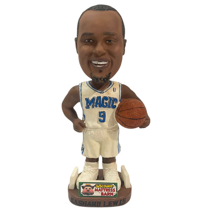 Figurine à tête branlante Orlando Magic Rashard Lewis en édition limitée 2007-2008 - Neuf dans sa boîte