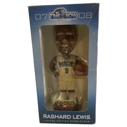 Figurine à tête branlante Orlando Magic Rashard Lewis en édition limitée 2007-2008 - Neuf dans sa boîte