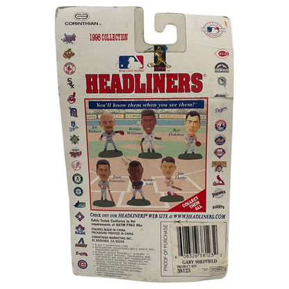 Figurine articulée Gary Sheffield Florida Marlins 1998 - Scellée dans son emballage d'origine, Headliners Collectible