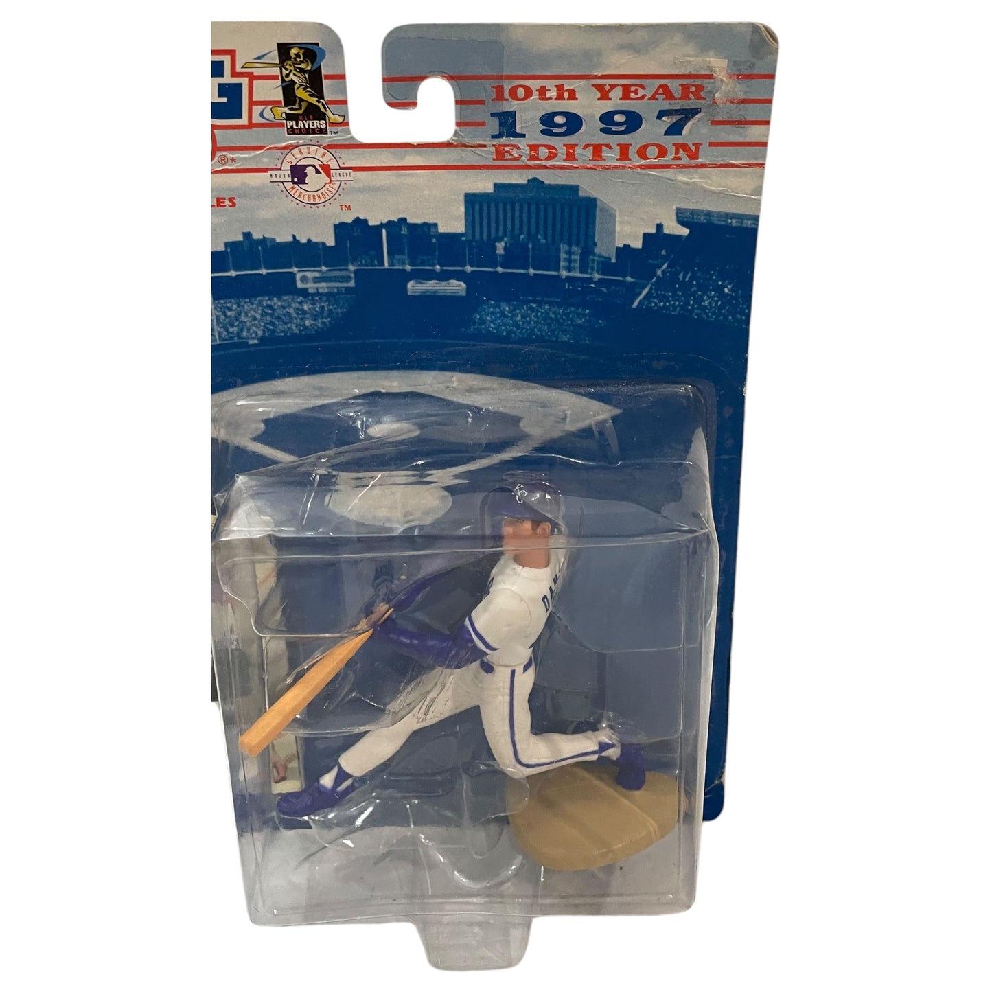 Figurine articulée Johnny Damon Kansas City Royals 1997 Starting Lineup - Scellée dans sa boîte d'origine, 10e anniversaire