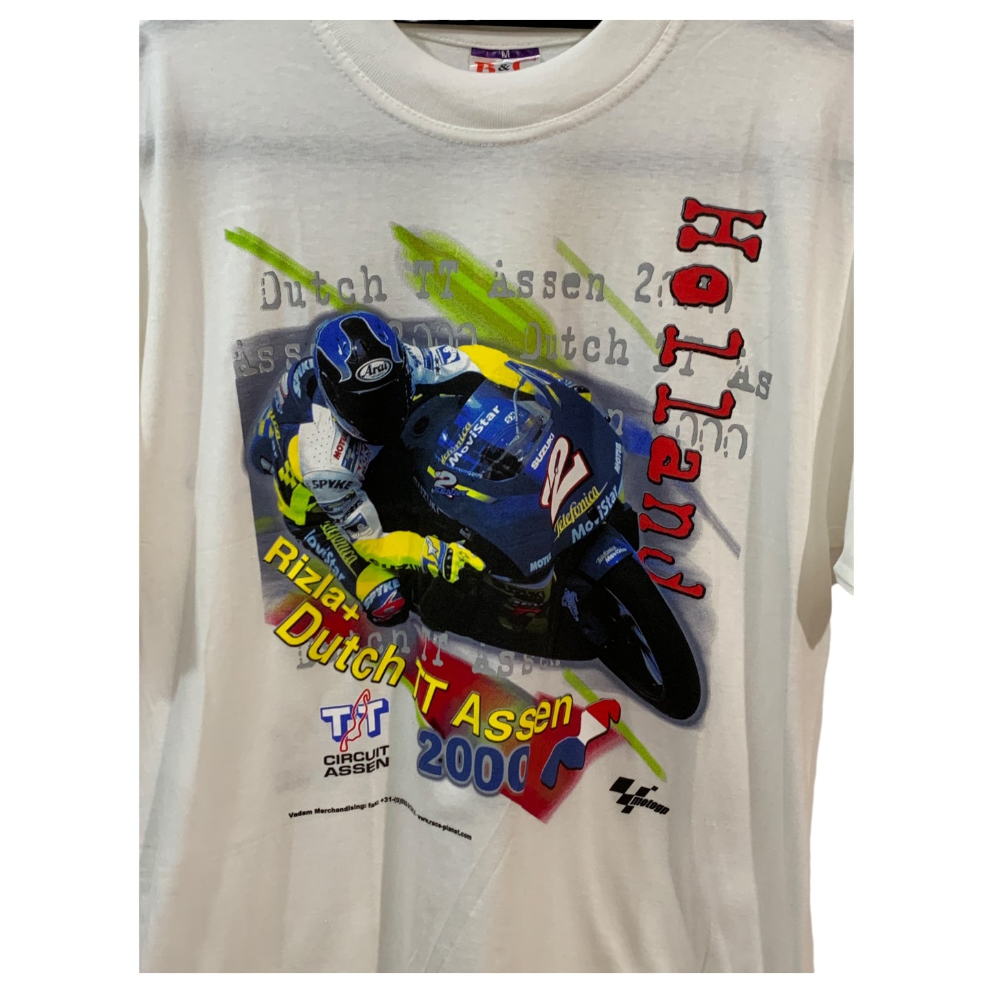 Camiseta Vintage Moto GP - TT Dutch Circuit Assen - Anos 2000 - Madame Surtô Vintage Shop